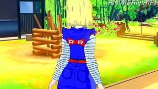 DRAGON BALL Z C18 ANIME