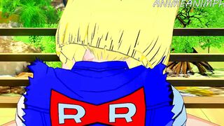 DRAGON BALL Z C18 ANIME