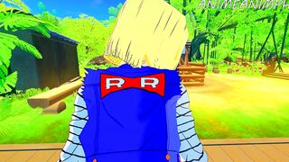 DRAGON BALL Z C18 ANIME