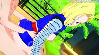 DRAGON BALL Z C18 ANIME