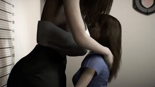 Tall Woman Caught Growing Big Titties - Part one