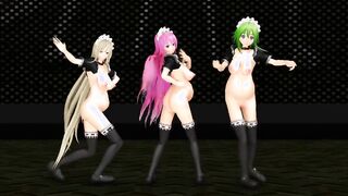 【MMD】Undead enemies of Vocaloids【R-18】