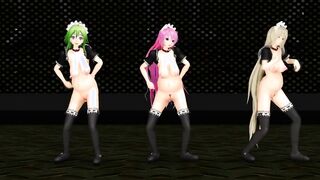 【MMD】Undead enemies of Vocaloids【R-18】