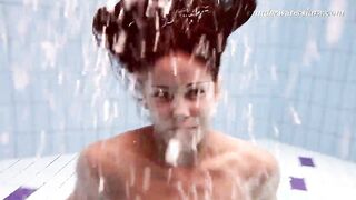 Paulinka mega crazy hot long breasts underwater barely legal
