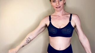 Fit Milf Flex Muscles Striptease - BunnieAndTheDude