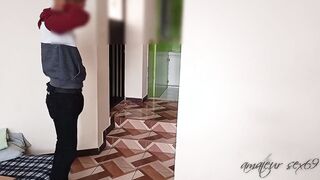Paying the plumber with my tight butt: after hiring him