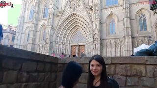 Outdoor sex on the streets of Barcelona - DOLLSCULT
