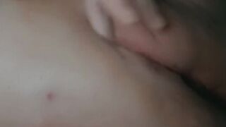 Try not to cum while I play with my fat soak snatch