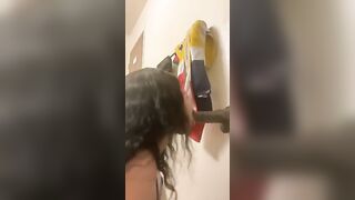 My ex showing out for me 