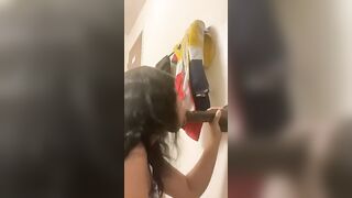 My ex showing out for me 