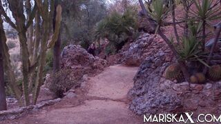 MARISKAX Big Boobed babe Lady Lyne butt plowed public