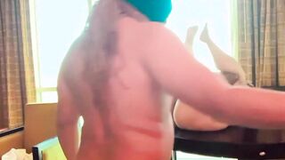 SSBBW Hunter Gets Blown and Dominates Jaidyn Venus on Dinner