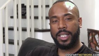 Riley Reign recalls mature memories with two thick big black dick