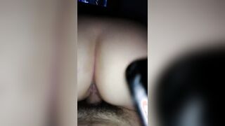 Reverse cowgirl MILF