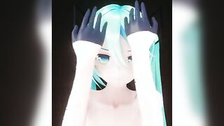 MMD R18 Miku Making Out beauty sexsual move 3d animated NFSW CUM ROUGH FAP CHALLENGE