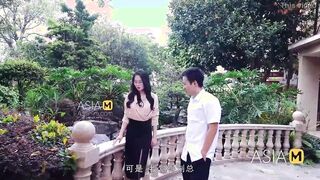 ModelMedia Asia-Female Secretary Sex Business-Guo Tong Tong-MSD-054-Best Original Asia Porn