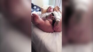 Fucking my Vag and my Booty with two Toys, Double Penetration