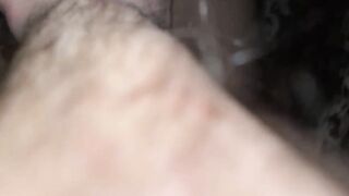 Goddess ex-wife give her hubby a head inside the WC and then gets double penetrated with huge Hottie