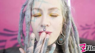 Insane TATTOO DAP action - 2 huge cocks into 1 BOOTY - anal gapes, squirt, atm, prolapse