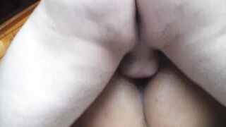 Baby its cold outdoors, cum into!