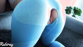I Love When He Fucks Me Doggy Into Gym Leggings