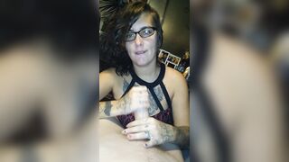 He said the glasses were beauty then banged! me