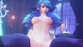BEAUTIFUL YUMMY VAGINA POUNDED SWEET LONG BUTTOCKS INSANE SEX【BY】Salsen3D