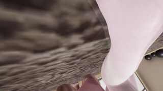 FPOV Cowgirl + Doggy Style point of view taker Blonde cunt with mouth with Huge boobs