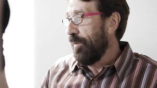 Petite stepdaughter is fucked by stepdad