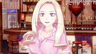 Mt Lady Rewards Deku for Graduating with Doggy Style Jizzed - My Hero Academia Cartoon