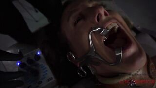 Control freak broken with electrified nipples and orgasms