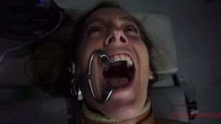 Control freak broken with electrified nipples and orgasms