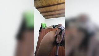 Masturbandome disfrazada