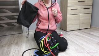 Aunt Judy's Long Tit MILFs - 44yo Big Tit Amateur cougar Wanilianna's UNSHAVED CUNT Workout