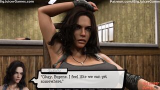 Pandora's Box #34: Goddess dark hair detective smothers him with her long breasts (HD Gameplay)