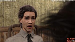 Pandora's Box #34: Goddess dark hair detective smothers him with her long breasts (HD Gameplay)