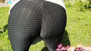 Candid Lizzie one: The ebony TikTok pants
