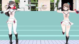 【MMD】Chokai Maya Viva Happy【R-18】