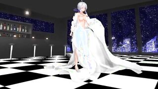 【MMD】Haku-san & Pjanoo【R-18】