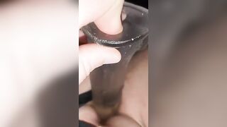 Fucking myself with a tiny toy