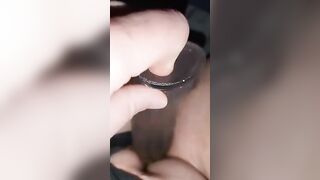 Fucking myself with a tiny toy