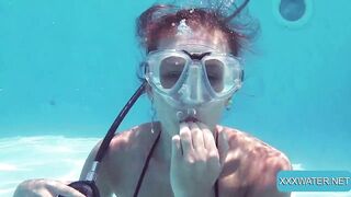 Underwater hardcore sex and blowjobs from Minnie Manga