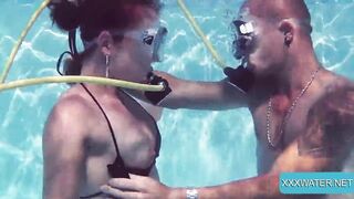 Underwater hardcore sex and blowjobs from Minnie Manga