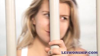 Fresh Eighteen Gets Initiated Inside Her Jail Cell