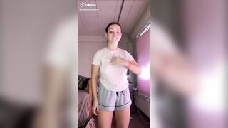 Tiktok (39) - Braless amateur flashing huge breasts view through
