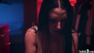 Crying chubby MILF housewife Angela White punish fuck by her