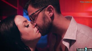 Crying chubby MILF housewife Angela White punish fuck by her