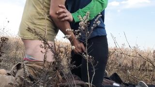 Adorable public Oral Sex and Sex Turns Hard when Pixie Gets