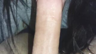 Amazingly Hot Goddess Head Makes him Cum in my Mouth - Oral Creampi