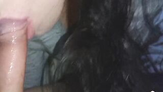 Amazingly Hot Goddess Head Makes him Cum in my Mouth - Oral Creampi